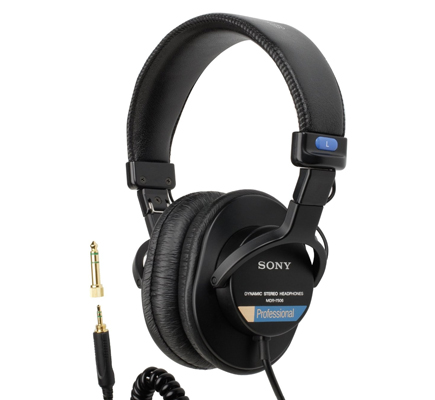 Sony MDR7506 headphones
