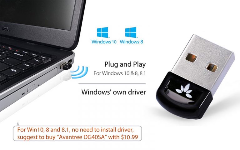 Avantree USB Bluetooth 4.0 Adapter