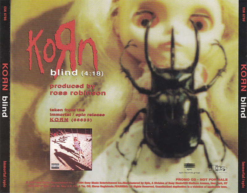 Korn - Blind Cover Art